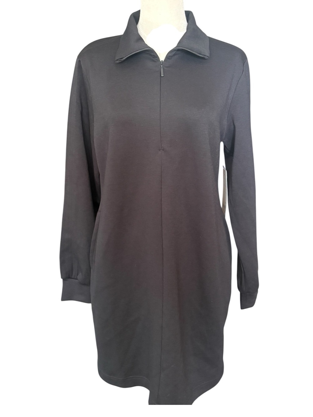 ATHLETA ALLURE 1/4 ZIP DRESS SIZE SMALL NWT